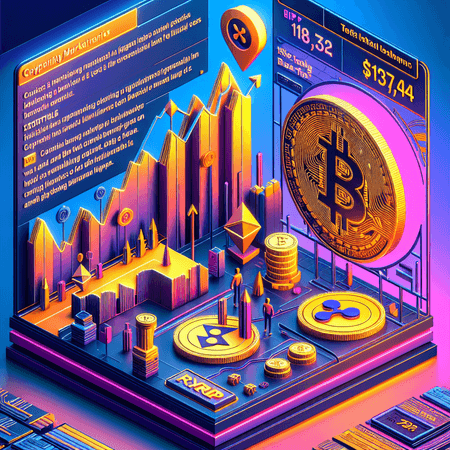 Bitcoin Surges to $103,744 Amid Mixed Crypto Market Trends and Ripple’s New Partnerships – cover image
