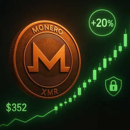 Monero Jumps 20% Amid Renewed Interest in Privacy Coins – cover image