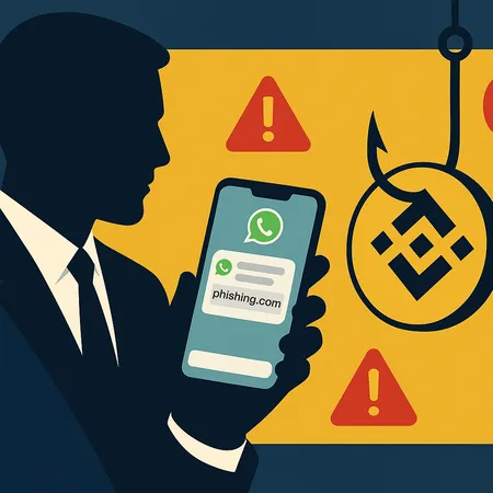 Binance CEO Warns of Rising WhatsApp Phishing Attacks Targeting Users – cover image