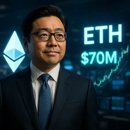 Tom Lee Invests $70 Million in Ethereum as Market Faces Pressure – cover image