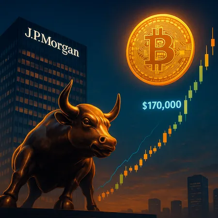JPMorgan Predicts Bitcoin Could Hit $170,000 Within Six Months After Crash – cover image