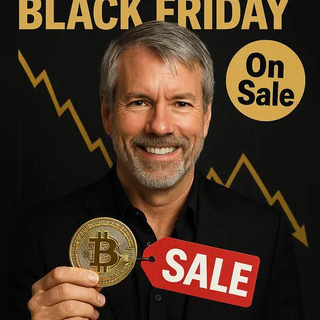 Early Black Friday for Bitcoin: Michael Saylor Says BTC Is ‘On Sale’ After Pullback – cover image