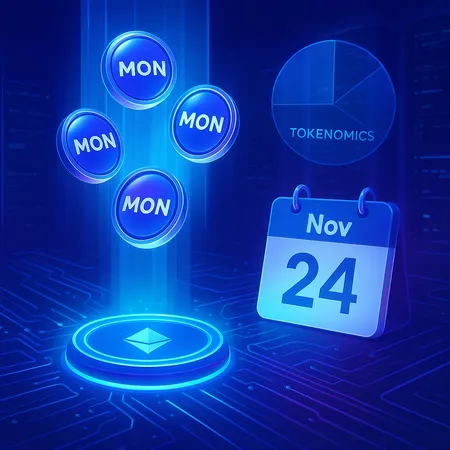 Monad Reveals MON Tokenomics Ahead of Nov. 24 Mainnet Airdrop – cover image