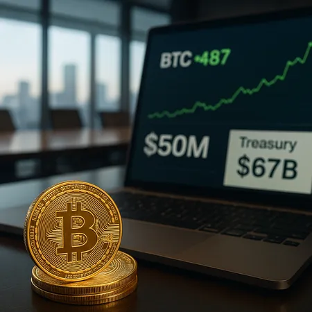 MicroStrategy Adds 487 BTC (~$50M) to Its $67B Crypto Treasury – cover image