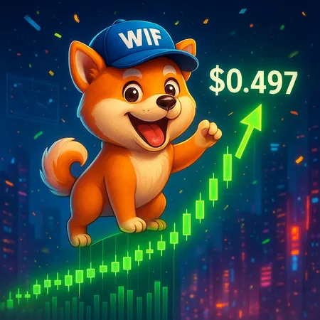 WIF Jumps 5% to $0.497 Before Pullback as Traders Take Profits – cover image