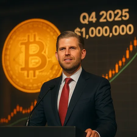 Eric Trump Predicts 'Unbelievable' Bitcoin Rally — Calls $1M BTC by Q4 2025 – cover image