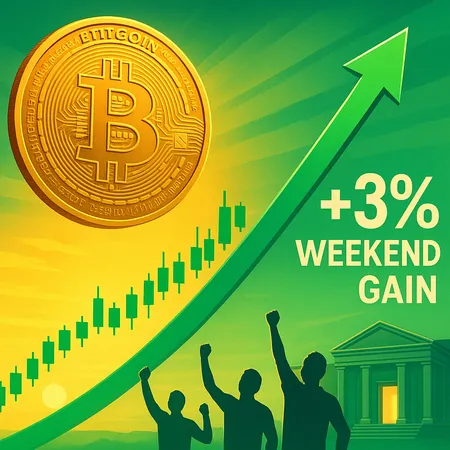 Can Bitcoin's 3% Weekend Move Be Sustained? Let's Dive In – cover image