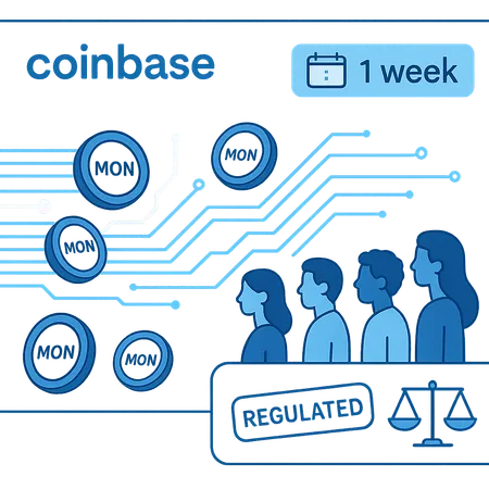 Coinbase Relaunches Regulated Token Sales as Monad (MON) Sparks Fairness Debate – cover image