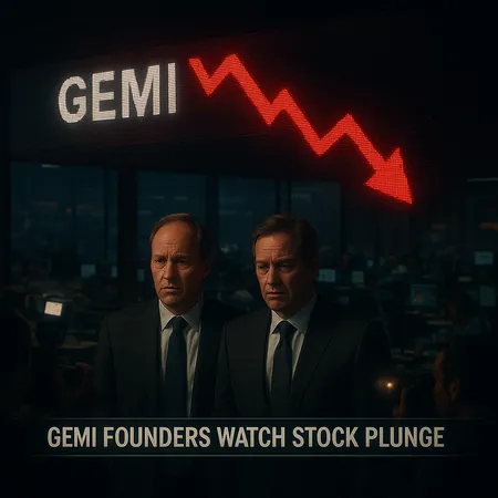 Gemini Shares Fall After First Post‑IPO Report Shows Larger‑Than‑Expected Q3 Loss – cover image