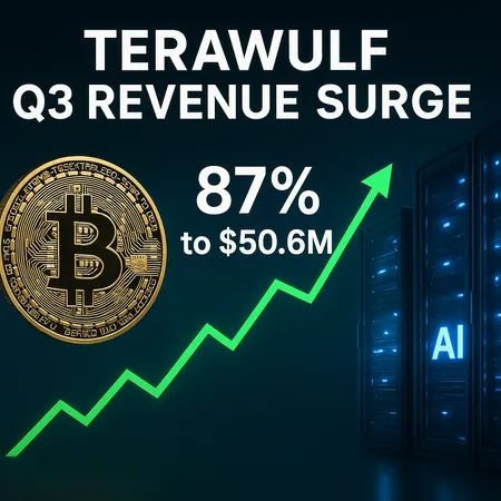 TeraWulf Q3 Revenue Surges 87% to $50.6M on Bitcoin Rally and AI Push – cover image