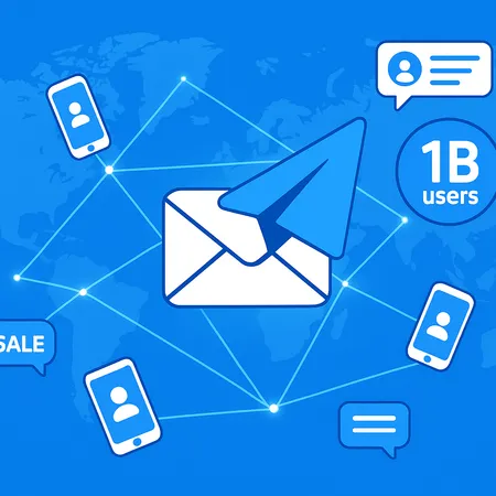EtherMail Links with Telegram to Reach Over 1 Billion Users – cover image