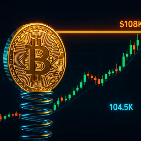 Bitcoin price prediction: Is BTC coiling under $108K for a breakout attempt? – cover image