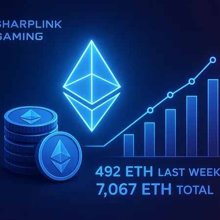 SharpLink: Ethereum Staking Yields 7,067 ETH — Strategy 'Compounding Value' – cover image