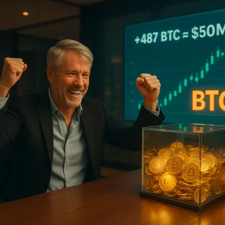 Saylor's Strategy Snaps Up Additional $50M in Bitcoin for Its Balance Sheet – cover image