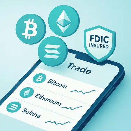 SoFi Becomes First U.S. Bank to Offer Bitcoin, Ethereum & Solana Trading – cover image