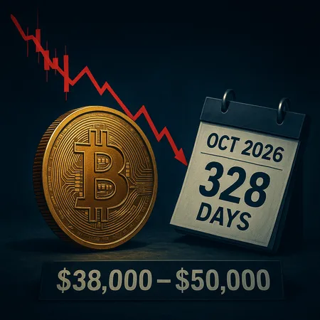 Top Analyst Predicts Bitcoin Bottom in 328 Days at $38K–$50K – cover image