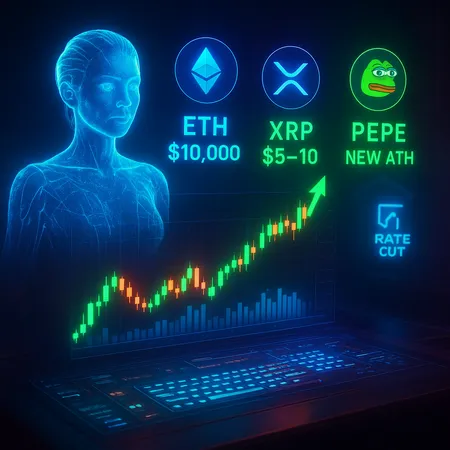 Google's Gemini Predicts XRP, PEPE and Ethereum Price Targets for End-2025 – cover image