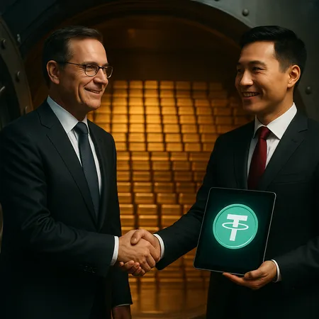 Tether taps HSBC executives to ramp up $12b gold strategy – cover image