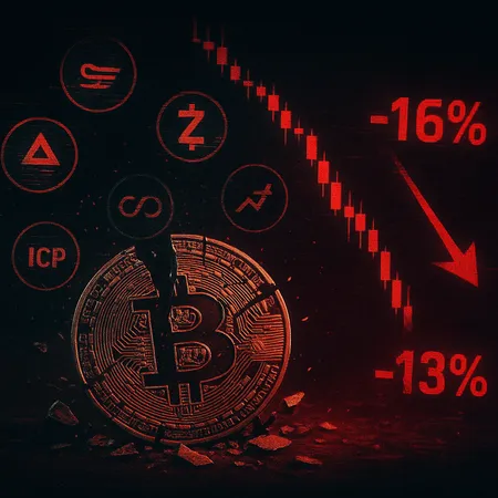 Crypto Market Crash: Why Bitcoin and Altcoins Are Sliding Today – cover image