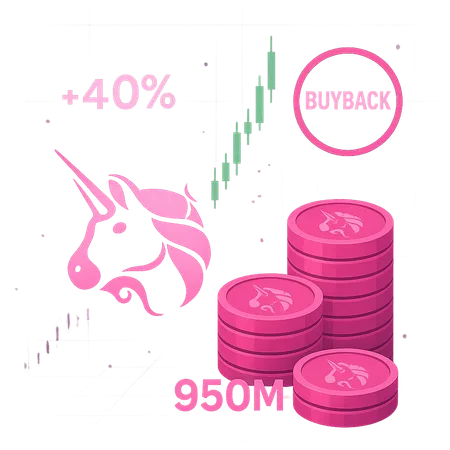 Uniswap Soars 40% After Revealing New Buyback Plan — What Traders Need to Know – cover image