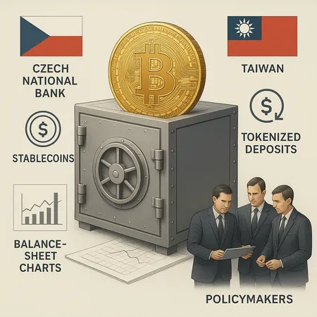 Why Central Banks Are Quietly Testing Bitcoin: Lessons from the CNB and Taiwan Pilots – cover image