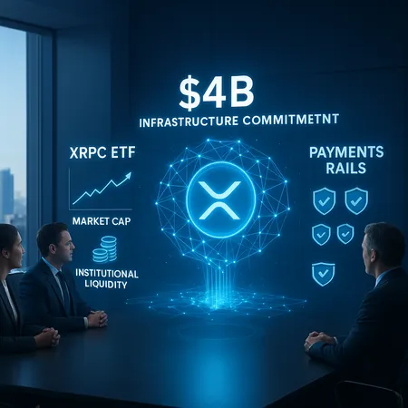 How Ripple’s $4B Infrastructure Push and the XRPC ETF Could Institutionalize XRP Liquidity – cover image