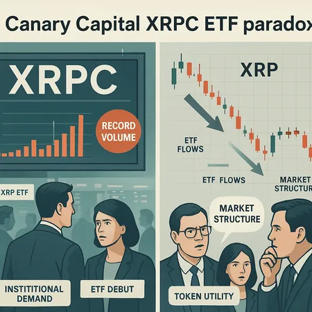 The XRPC Paradox: Why a Record XRP ETF Debut Failed to Halt a Price Crash – cover image
