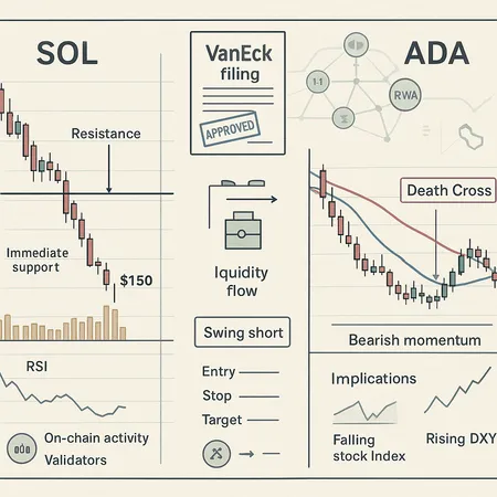 Altcoin Resilience and ETF Cross-Currents: Why SOL Broke $150 and ADA Flashed a Death Cross – cover image