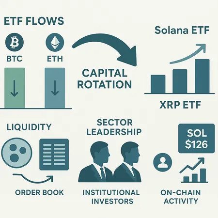 ETF Capital Rotation: Why Institutions Are Moving From BTC/ETH Into SOL and XRP ETFs – cover image