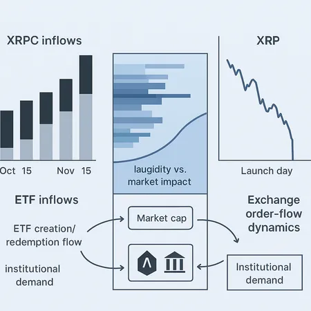 Why XRPC's Record Inflows Came with an XRP Price Drop — Liquidity, ETF Mechanics, and What Comes Next – cover image