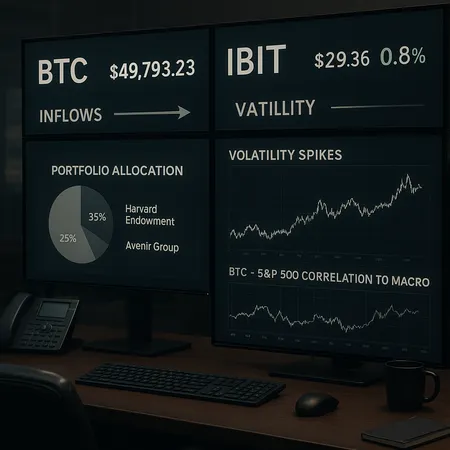 How Institutional Bitcoin ETF Adoption Is Reshaping Price Dynamics in Late 2025 – cover image