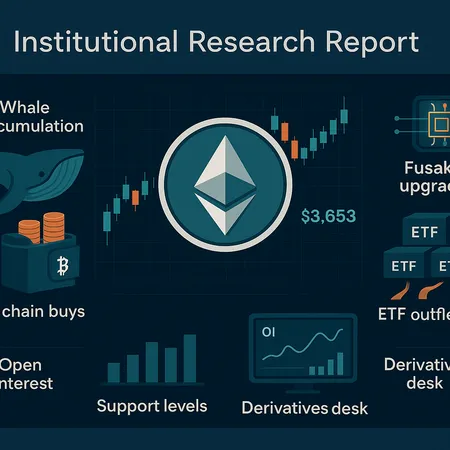 Ethereum’s November Mechanics: Whales Accumulate as ETFs Withdraw — Reconciling the Tug-of-War – cover image