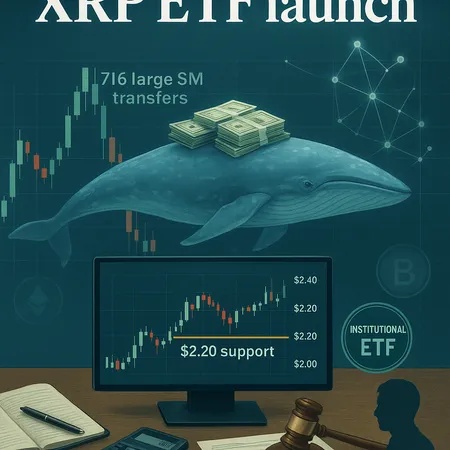 XRP ETF Launch: Trading the $2.20 Test, Whale Flows, and What Legal Clarity Means – cover image