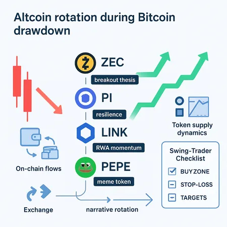 Why Some Altcoins Rallied as Bitcoin Fell — 5 Picks and a Swing-Trader Checklist – cover image