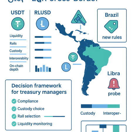 Stablecoins in LatAm: USDT vs RLUSD — Regulatory Risks, Liquidity, and a Treasury Decision Framework – cover image