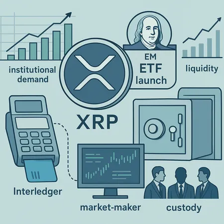 Institutional Wave: How Franklin Templeton’s XRP ETF Could Rewire Demand, Liquidity, and Custody – cover image