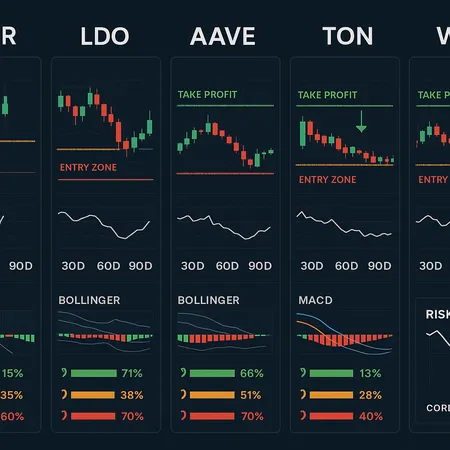 Mid-Cap Altcoin Roundup: Price Predictions for HBAR, LDO, AAVE, TON, WLD – cover image