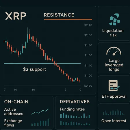 XRP at a Crossroads: Chart Levels, Liquidation Risk, ETF Hype and What Traders Should Watch – cover image