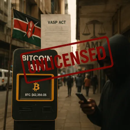 Kenya’s VASP Act vs. Live Bitcoin ATMs: An Investigation into the Licensing Gap – cover image