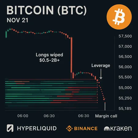 Anatomy of the Nov. 21 BTC Flash Crash: How Hyperliquid Triggered a Leverage Cascade – cover image