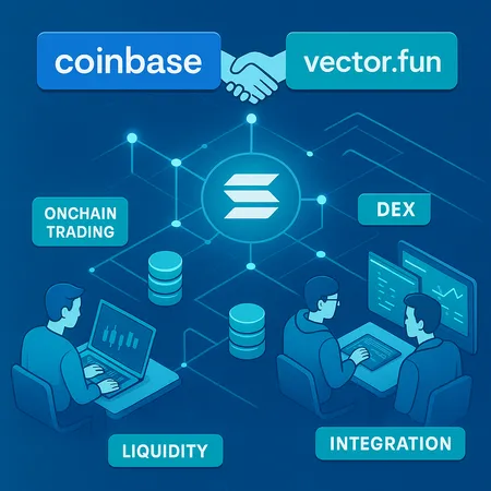 What Coinbase’s Vector.fun Acquisition Means for Solana Liquidity and On‑Chain Trading – cover image