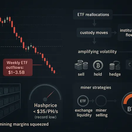 Bitcoin Under Strain: ETF Outflows, Cratering Hashprice, and What Comes Next – cover image