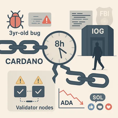 Inside Cardano’s First Major Chain Split: Timeline, Technical Root Cause, and What Validators Must Do – cover image