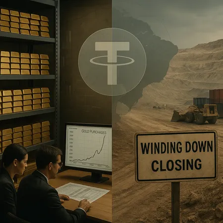 Tether’s Paradox: Buying Gold While Exiting Uruguay Mining — What It Means for USDT Risk – cover image