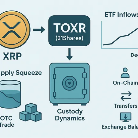 Spot XRP ETF Boom: Supply Squeeze, TOXR Launch, and 30–90 Day Scenarios – cover image