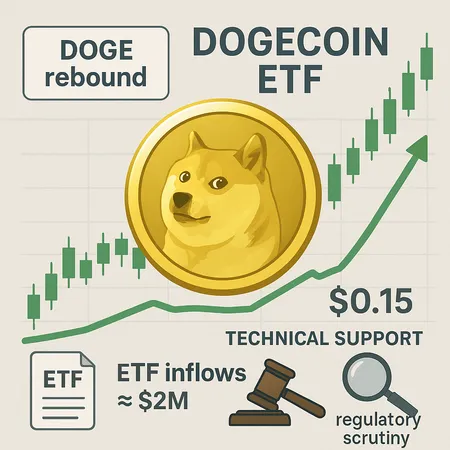 Dogecoin Rebound and New DOGE ETFs: Why $2M Inflows Matter and How Traders Should Size Risk – cover image