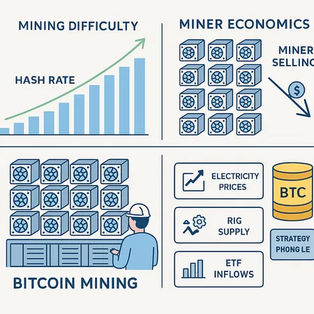 December 11 Mining Difficulty Rise: What It Means for Miners, Hash‑Rate and Price – cover image