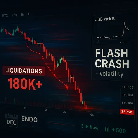 Anatomy of Bitcoin’s Early-December Flash Crash: JGB Shock, Liquidations, and What Comes Next – cover image