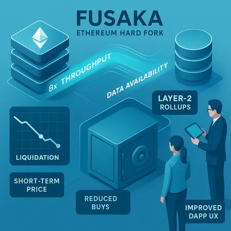 Can the Fusaka Hard Fork Reverse ETH Selling Pressure? Throughput, L2 Fees and Real Demand – cover image