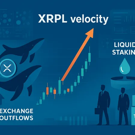 XRP Ledger Velocity Spike: What It Means for Price, ETFs, and Liquid Staking – cover image